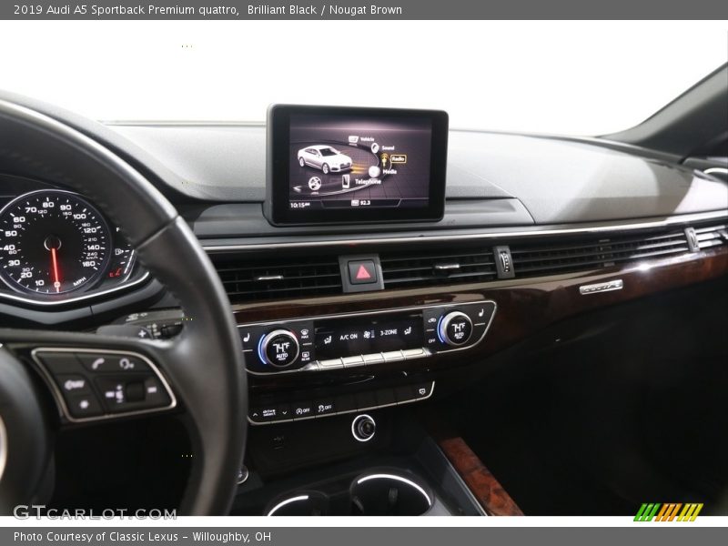 Dashboard of 2019 A5 Sportback Premium quattro