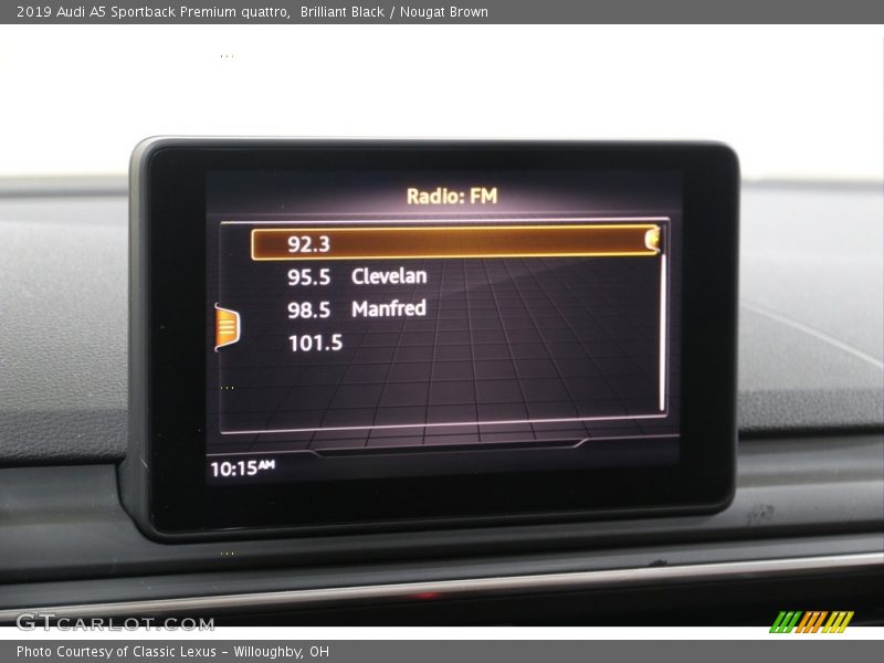 Audio System of 2019 A5 Sportback Premium quattro