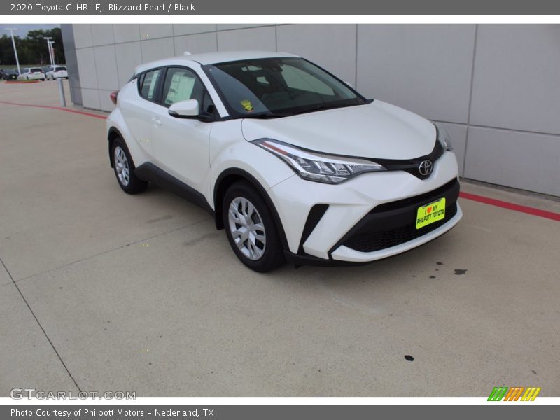 Blizzard Pearl / Black 2020 Toyota C-HR LE