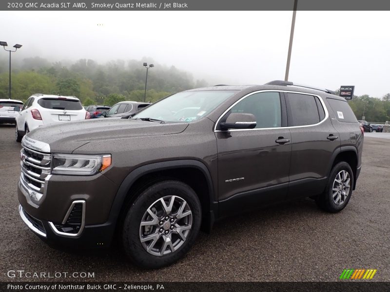 Smokey Quartz Metallic / Jet Black 2020 GMC Acadia SLT AWD