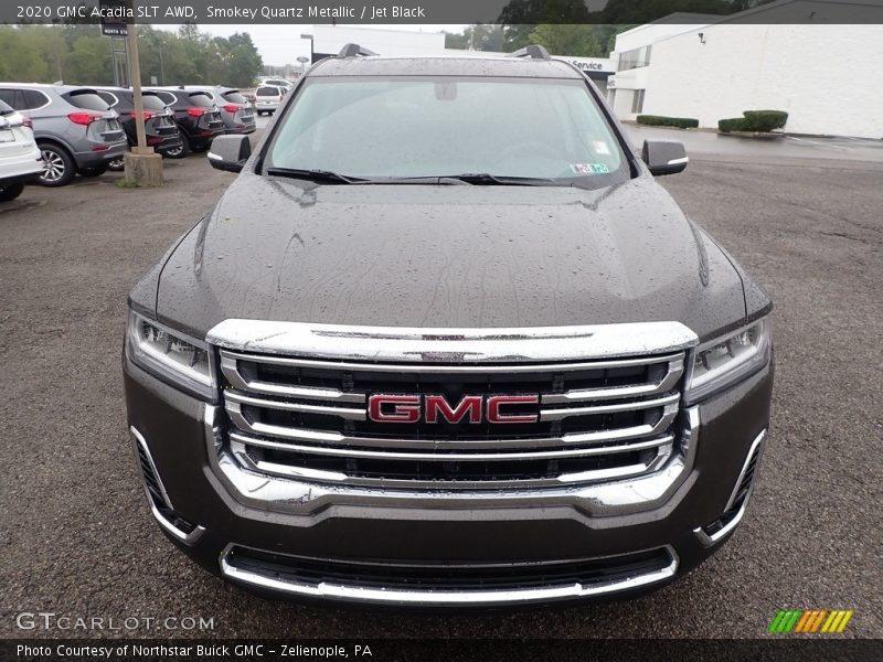 Smokey Quartz Metallic / Jet Black 2020 GMC Acadia SLT AWD