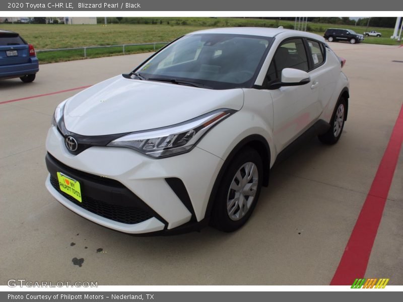 Blizzard Pearl / Black 2020 Toyota C-HR LE