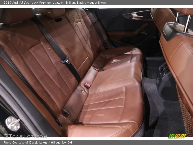 Rear Seat of 2019 A5 Sportback Premium quattro