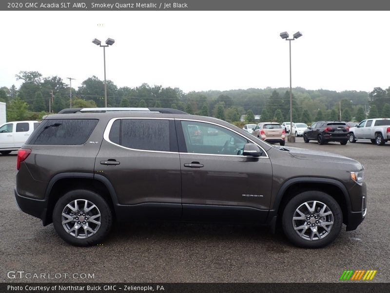 Smokey Quartz Metallic / Jet Black 2020 GMC Acadia SLT AWD