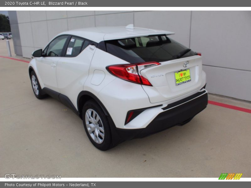 Blizzard Pearl / Black 2020 Toyota C-HR LE