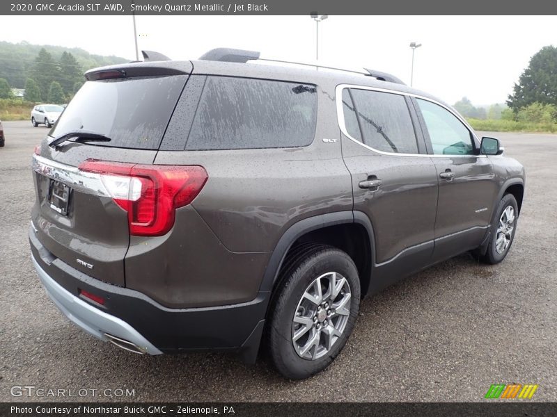 Smokey Quartz Metallic / Jet Black 2020 GMC Acadia SLT AWD