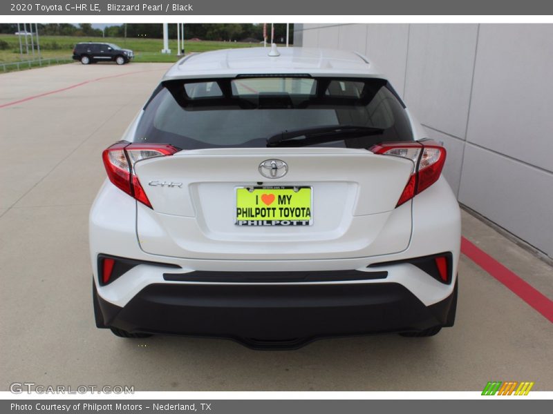 Blizzard Pearl / Black 2020 Toyota C-HR LE