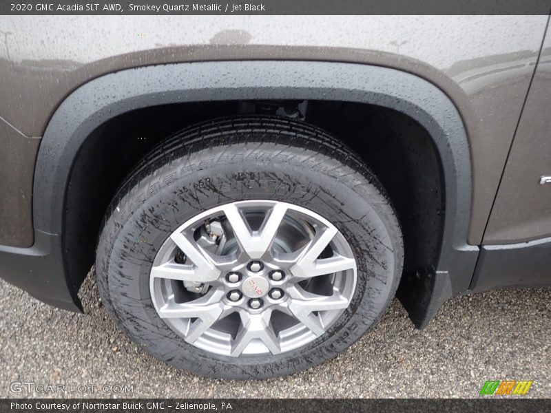 Smokey Quartz Metallic / Jet Black 2020 GMC Acadia SLT AWD