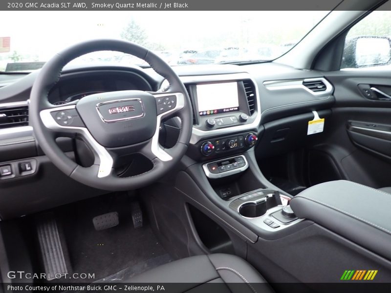 Smokey Quartz Metallic / Jet Black 2020 GMC Acadia SLT AWD