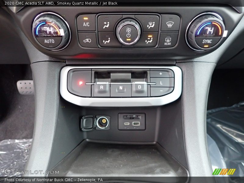 Smokey Quartz Metallic / Jet Black 2020 GMC Acadia SLT AWD