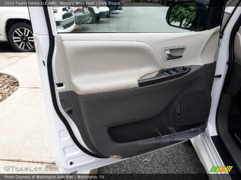 Door Panel of 2020 Sienna XLE AWD