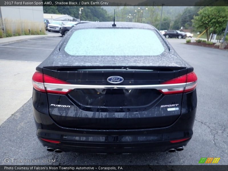 Shadow Black / Dark Earth Grey 2017 Ford Fusion Sport AWD