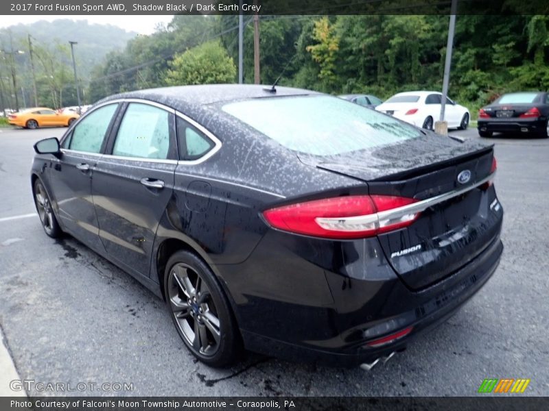 Shadow Black / Dark Earth Grey 2017 Ford Fusion Sport AWD