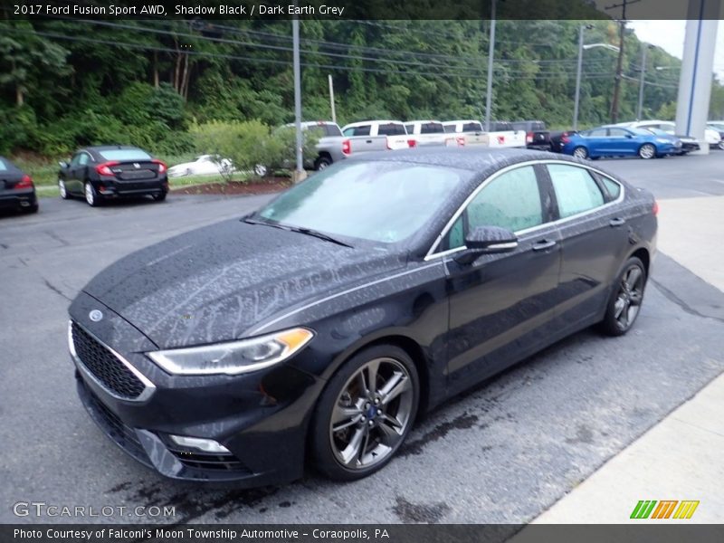 Shadow Black / Dark Earth Grey 2017 Ford Fusion Sport AWD