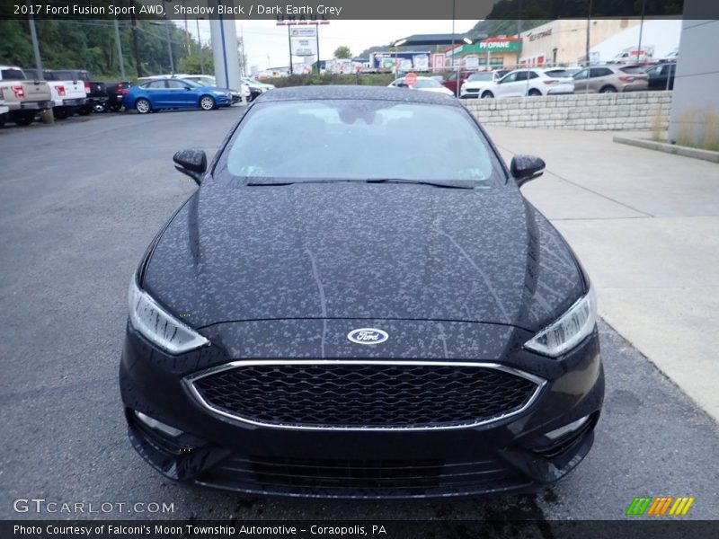 Shadow Black / Dark Earth Grey 2017 Ford Fusion Sport AWD