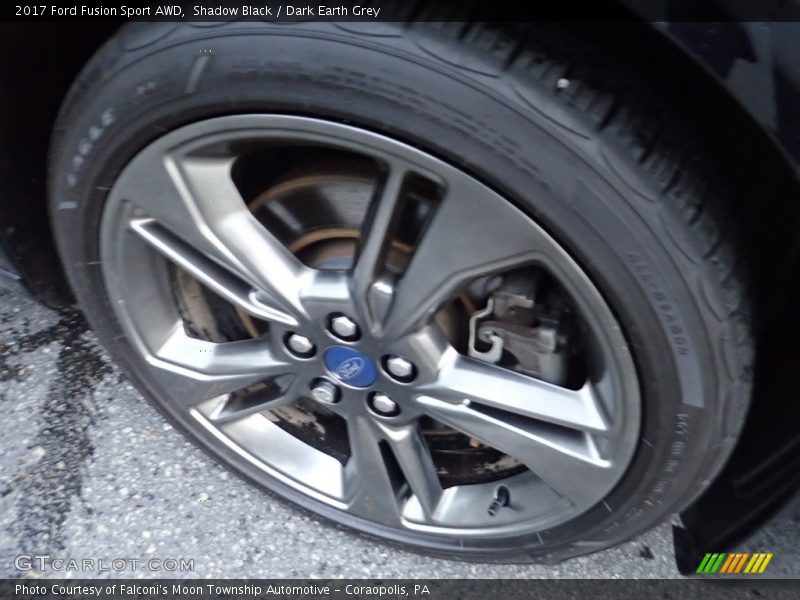 Shadow Black / Dark Earth Grey 2017 Ford Fusion Sport AWD