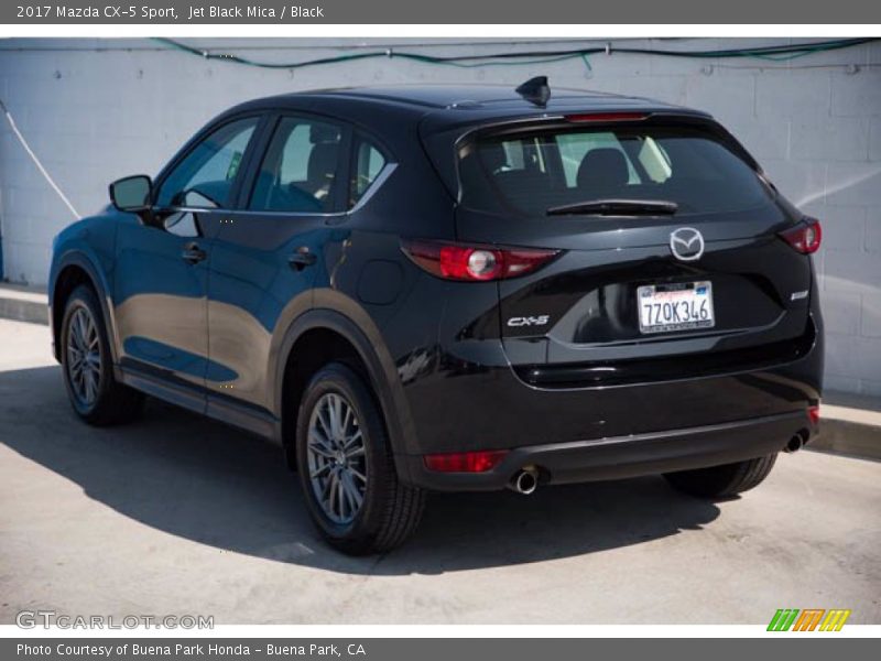 Jet Black Mica / Black 2017 Mazda CX-5 Sport