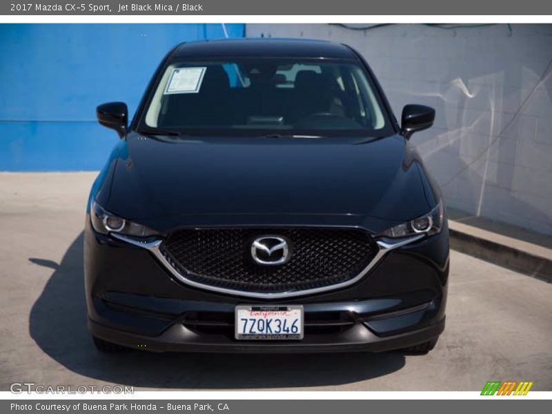 Jet Black Mica / Black 2017 Mazda CX-5 Sport