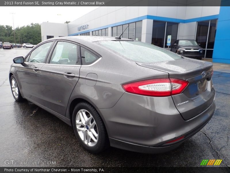 Sterling Gray Metallic / Charcoal Black 2013 Ford Fusion SE