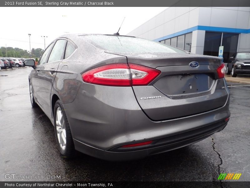 Sterling Gray Metallic / Charcoal Black 2013 Ford Fusion SE