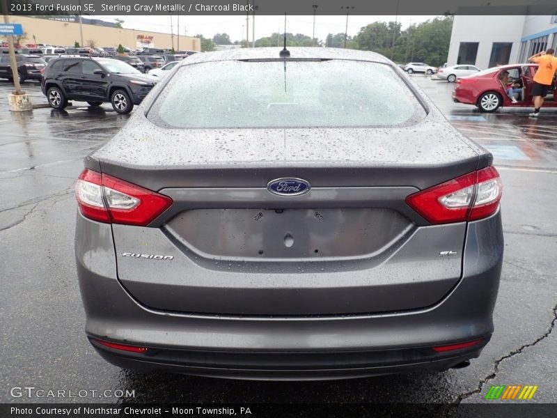 Sterling Gray Metallic / Charcoal Black 2013 Ford Fusion SE