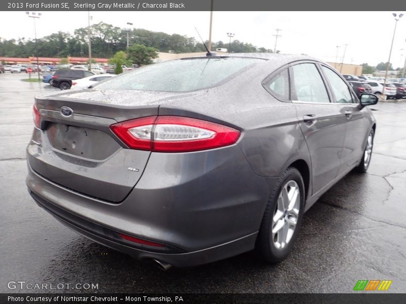Sterling Gray Metallic / Charcoal Black 2013 Ford Fusion SE