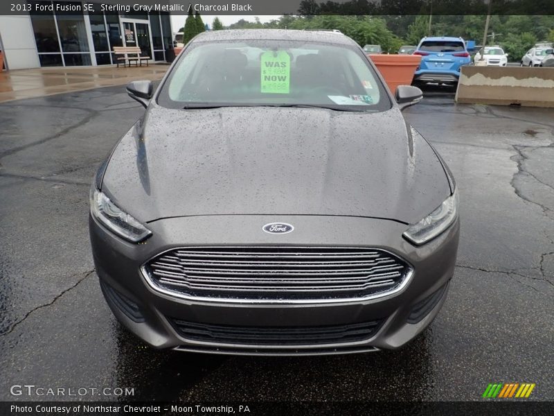 Sterling Gray Metallic / Charcoal Black 2013 Ford Fusion SE