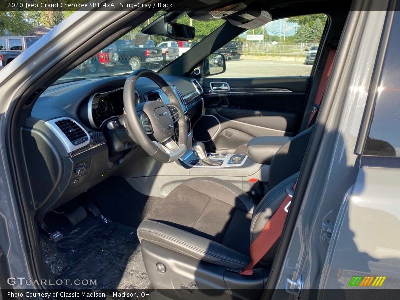 Front Seat of 2020 Grand Cherokee SRT 4x4