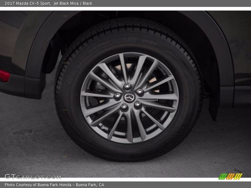 Jet Black Mica / Black 2017 Mazda CX-5 Sport