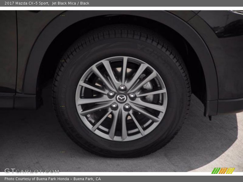 Jet Black Mica / Black 2017 Mazda CX-5 Sport