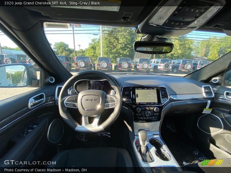 Dashboard of 2020 Grand Cherokee SRT 4x4
