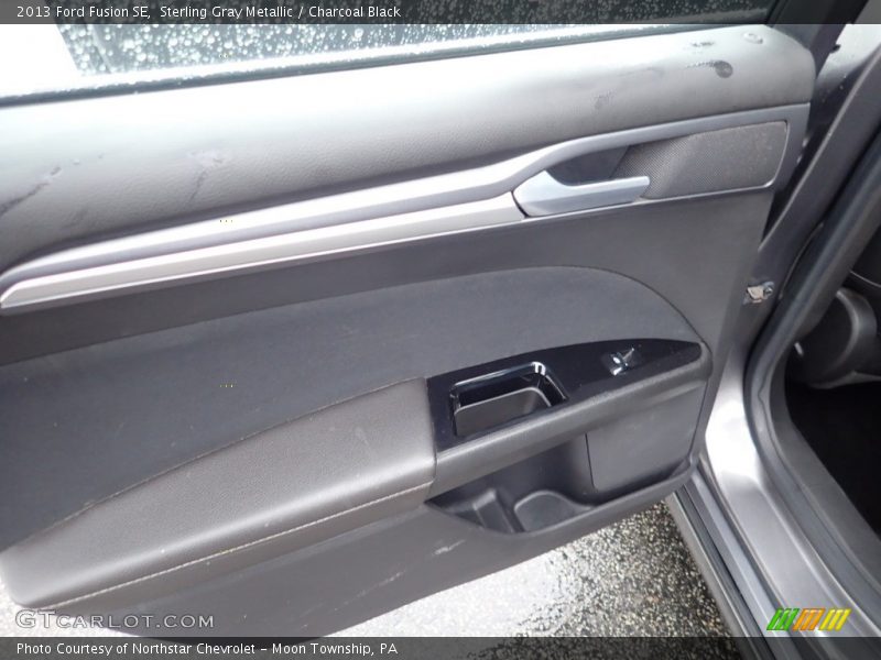 Sterling Gray Metallic / Charcoal Black 2013 Ford Fusion SE