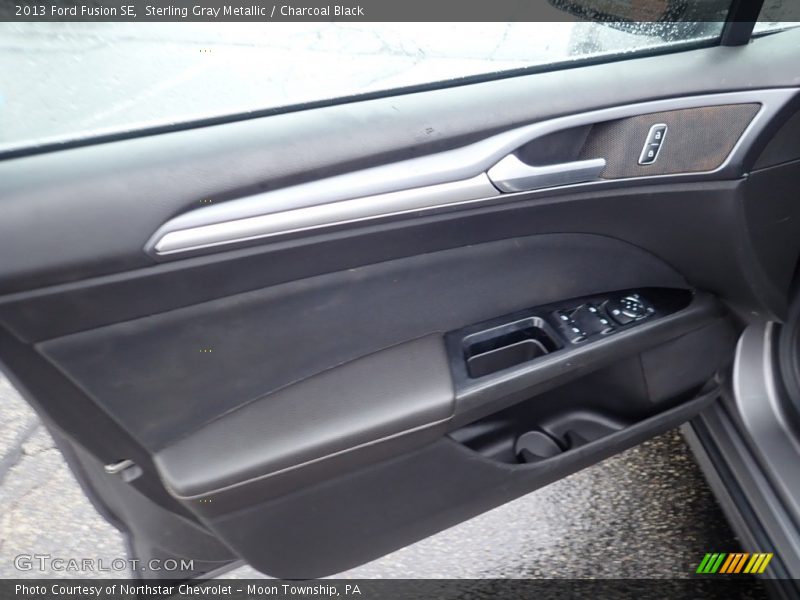 Sterling Gray Metallic / Charcoal Black 2013 Ford Fusion SE