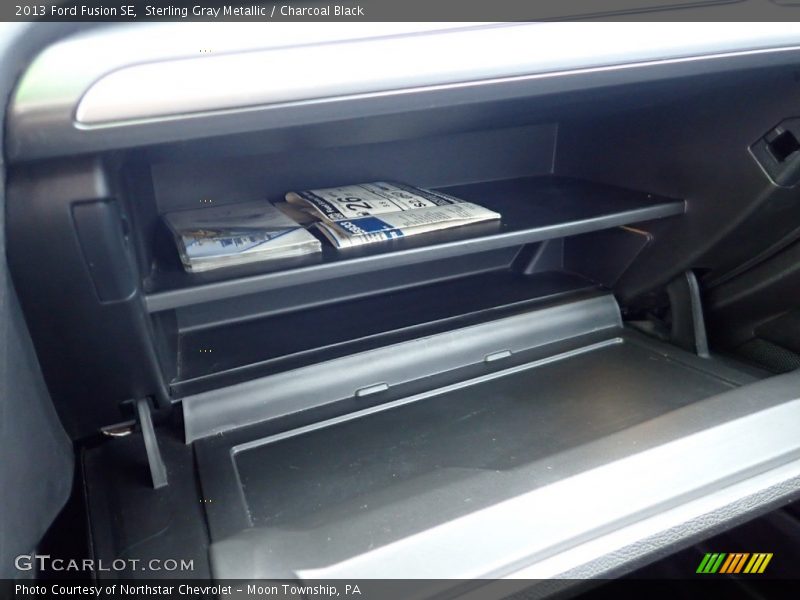 Sterling Gray Metallic / Charcoal Black 2013 Ford Fusion SE