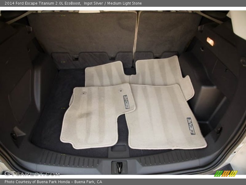 Ingot Silver / Medium Light Stone 2014 Ford Escape Titanium 2.0L EcoBoost