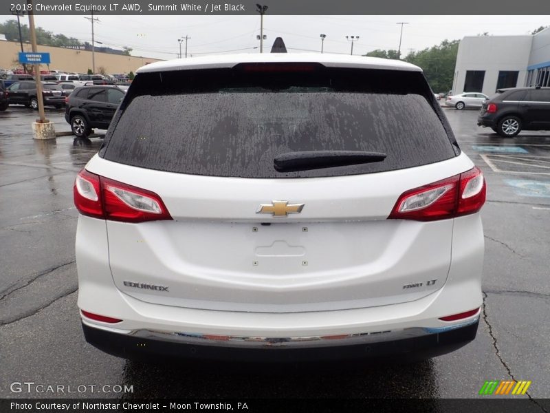 Summit White / Jet Black 2018 Chevrolet Equinox LT AWD