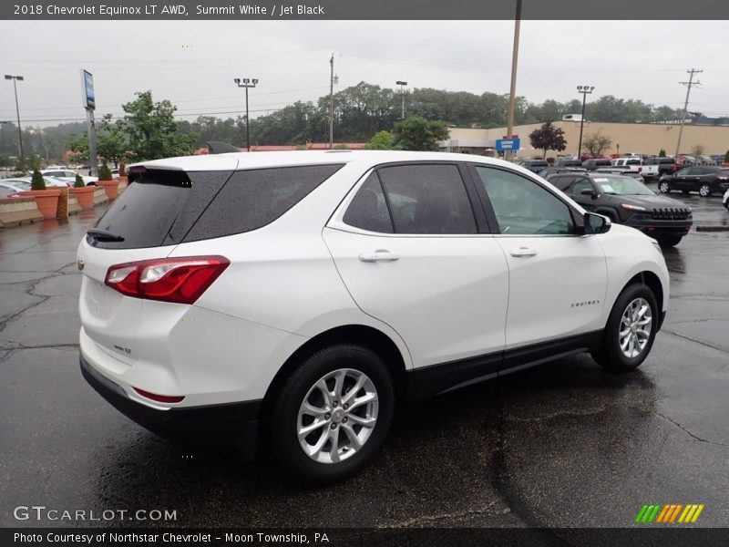 Summit White / Jet Black 2018 Chevrolet Equinox LT AWD
