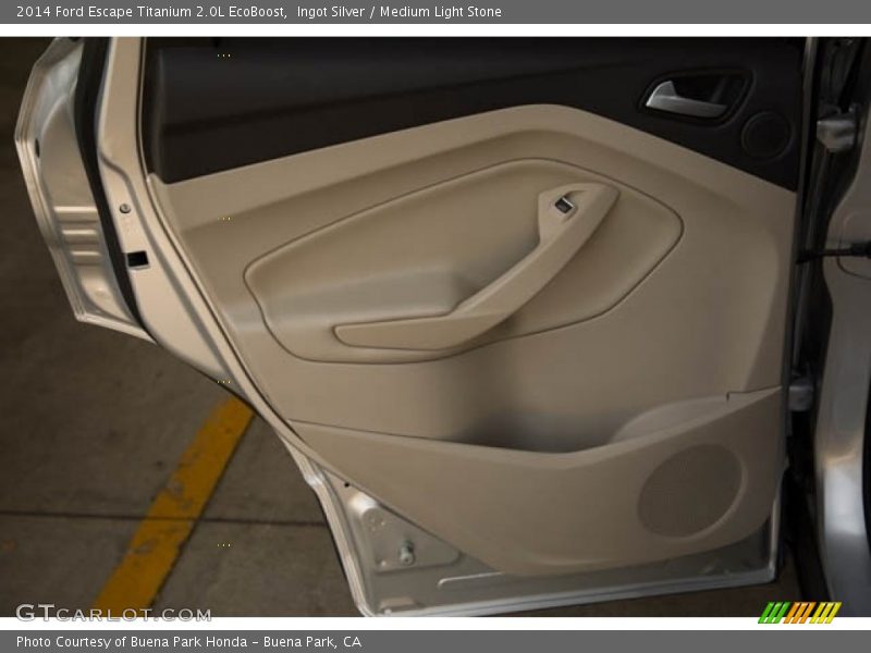 Ingot Silver / Medium Light Stone 2014 Ford Escape Titanium 2.0L EcoBoost