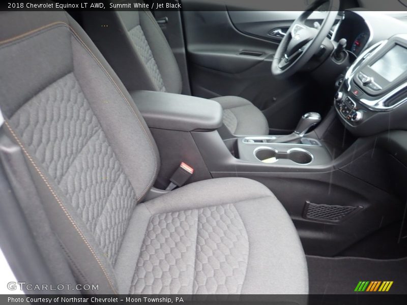 Summit White / Jet Black 2018 Chevrolet Equinox LT AWD