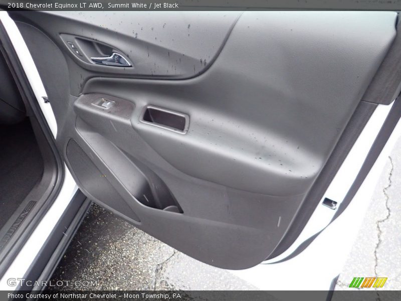 Summit White / Jet Black 2018 Chevrolet Equinox LT AWD