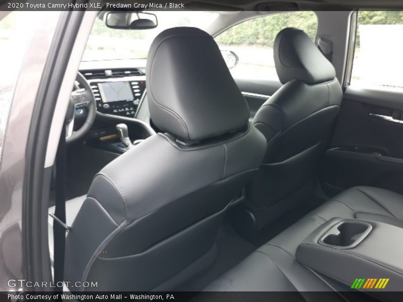 Predawn Gray Mica / Black 2020 Toyota Camry Hybrid XLE