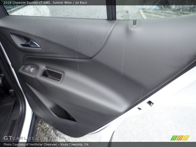 Summit White / Jet Black 2018 Chevrolet Equinox LT AWD