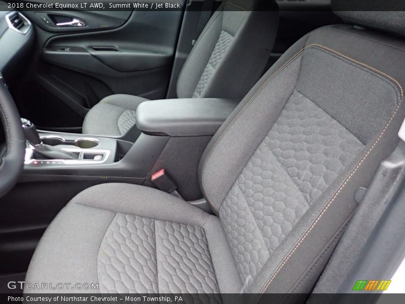 Summit White / Jet Black 2018 Chevrolet Equinox LT AWD