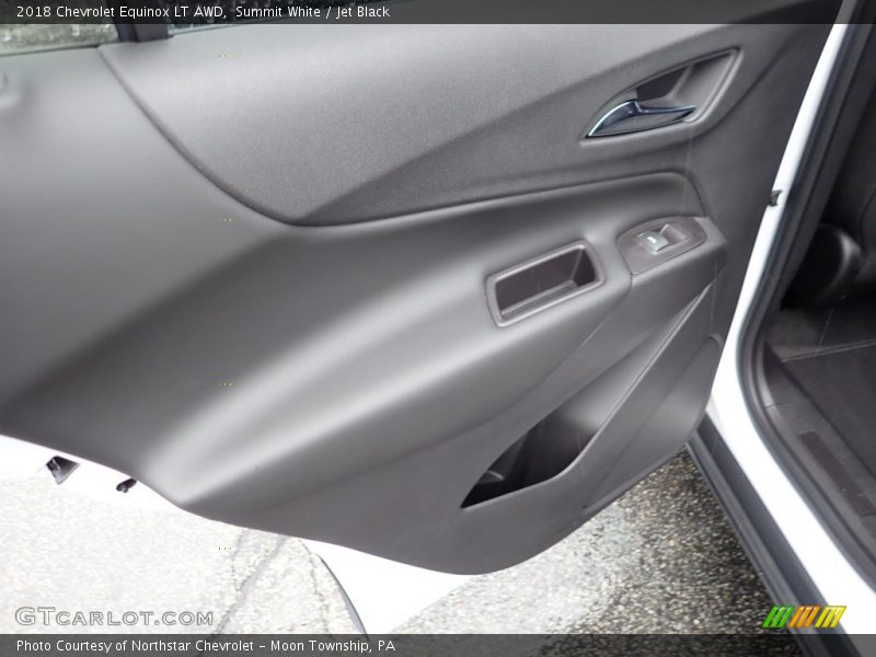 Summit White / Jet Black 2018 Chevrolet Equinox LT AWD