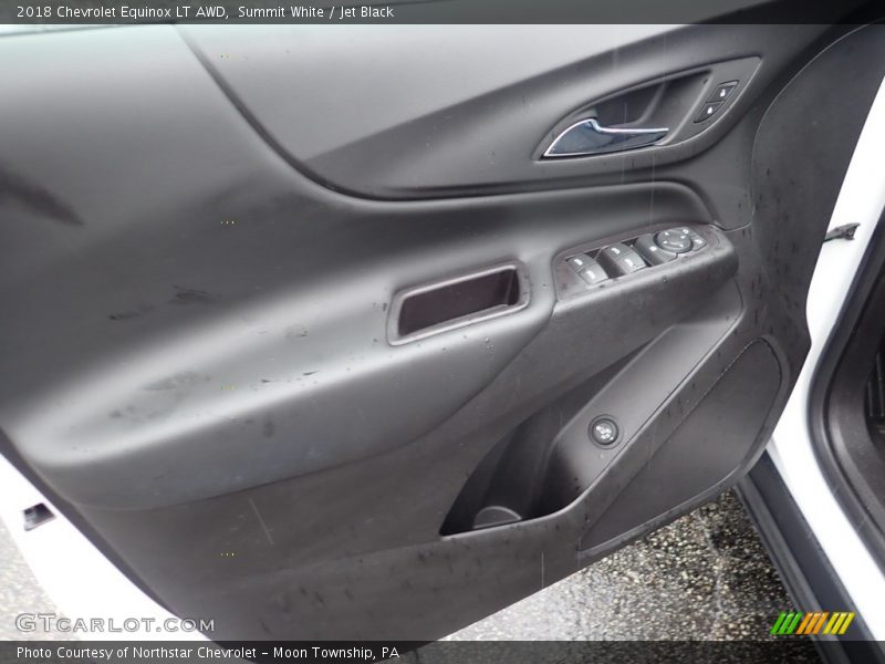 Summit White / Jet Black 2018 Chevrolet Equinox LT AWD