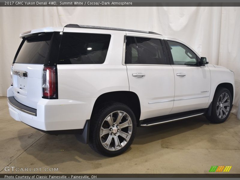 Summit White / Cocoa/­Dark Atmosphere 2017 GMC Yukon Denali 4WD