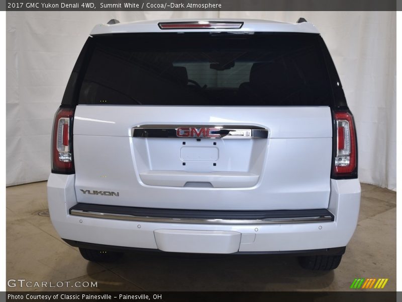 Summit White / Cocoa/­Dark Atmosphere 2017 GMC Yukon Denali 4WD