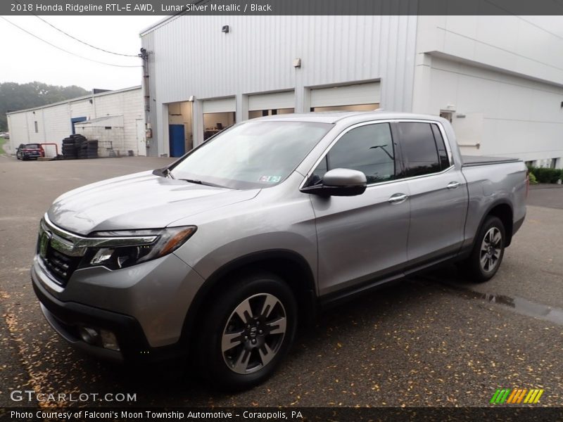 Lunar Silver Metallic / Black 2018 Honda Ridgeline RTL-E AWD