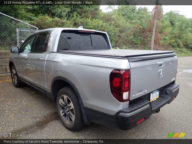 Lunar Silver Metallic / Black 2018 Honda Ridgeline RTL-E AWD