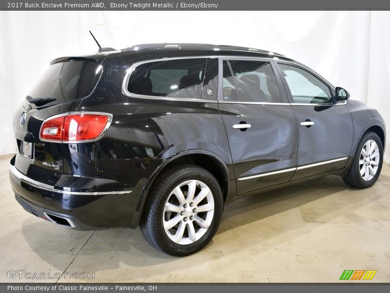 Ebony Twilight Metallic / Ebony/Ebony 2017 Buick Enclave Premium AWD